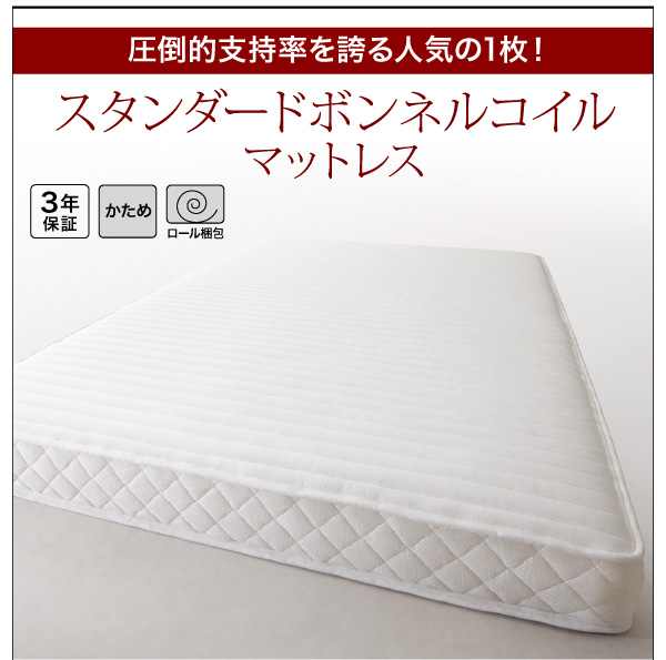 コンセント付き収納ベッド Ever エヴァー