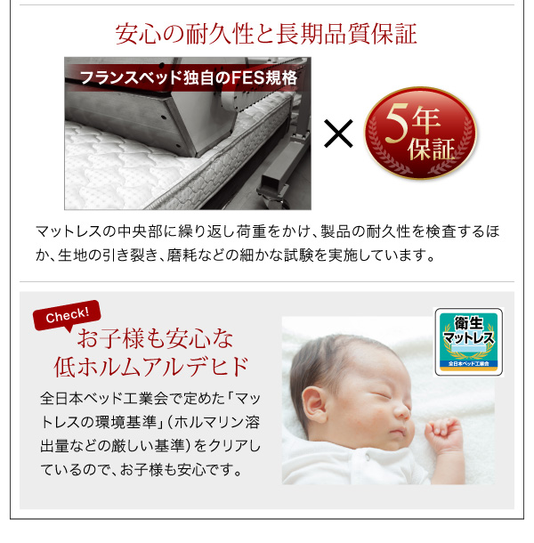 コンセント付き収納ベッド Ever エヴァー