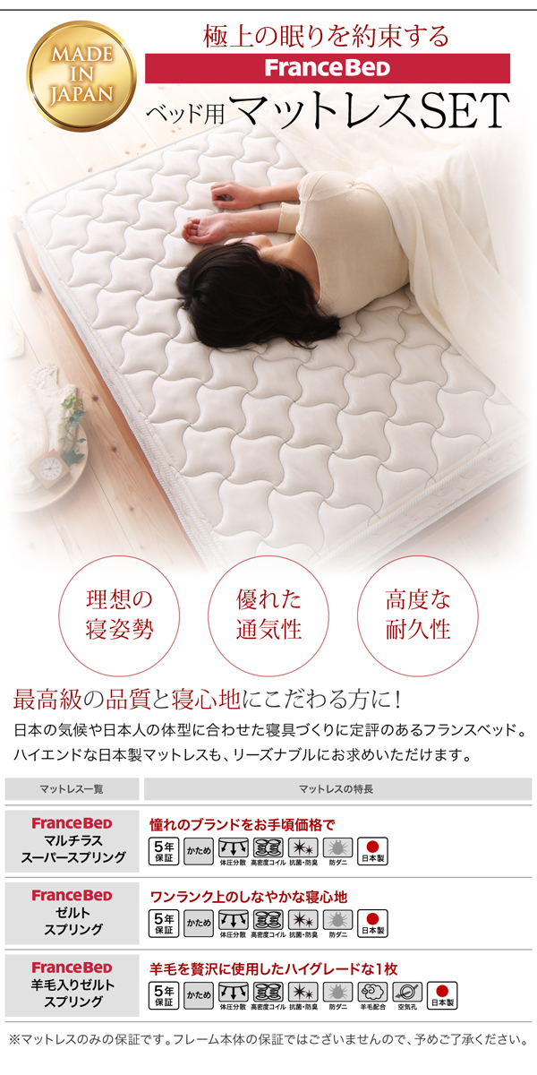 棚・コンセント付きデザインすのこベッド Haagen ハーゲン