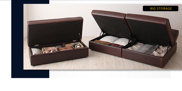 BIG STORAGE デザインマルチソファベッド【Blitz】ブリッツ