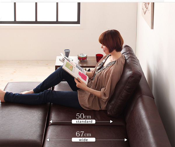 50cm 〜standard〜 67cm〜wide〜デザインマルチソファベッド【Blitz】ブリッツ