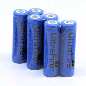 18650 3.7�u 1600mAh �o�b�e���[ �U�{����