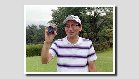 佐藤様(60歳代) ハンデ6。シングルプレーヤー。